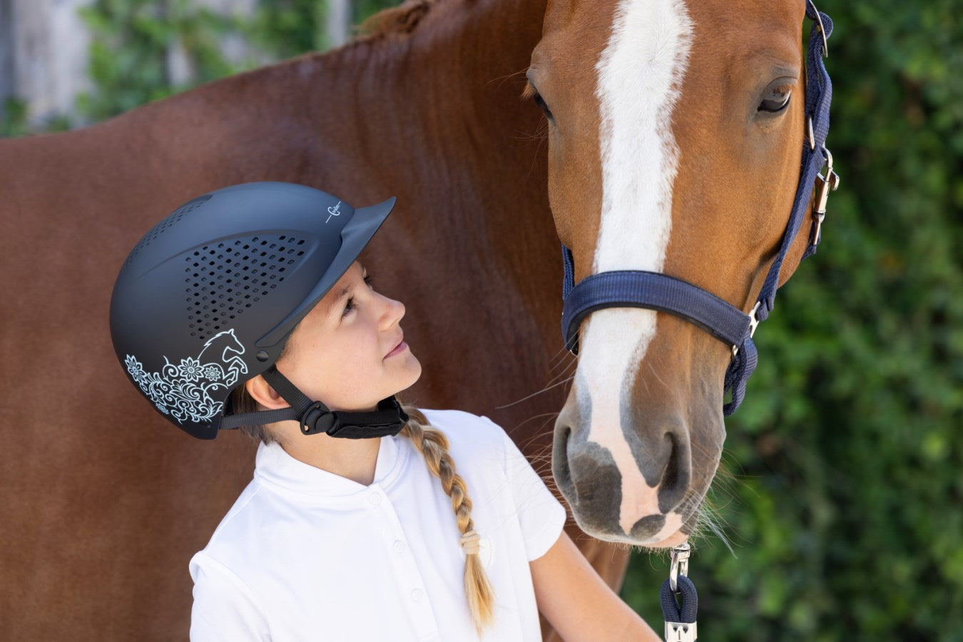 Covalliero - Casque Beauty 48-54 marine