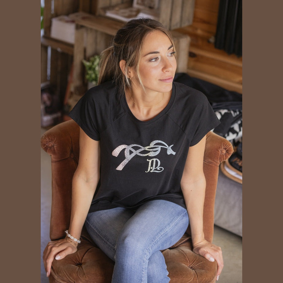 Pénélope - T Shirt Funky noir S – vue 3