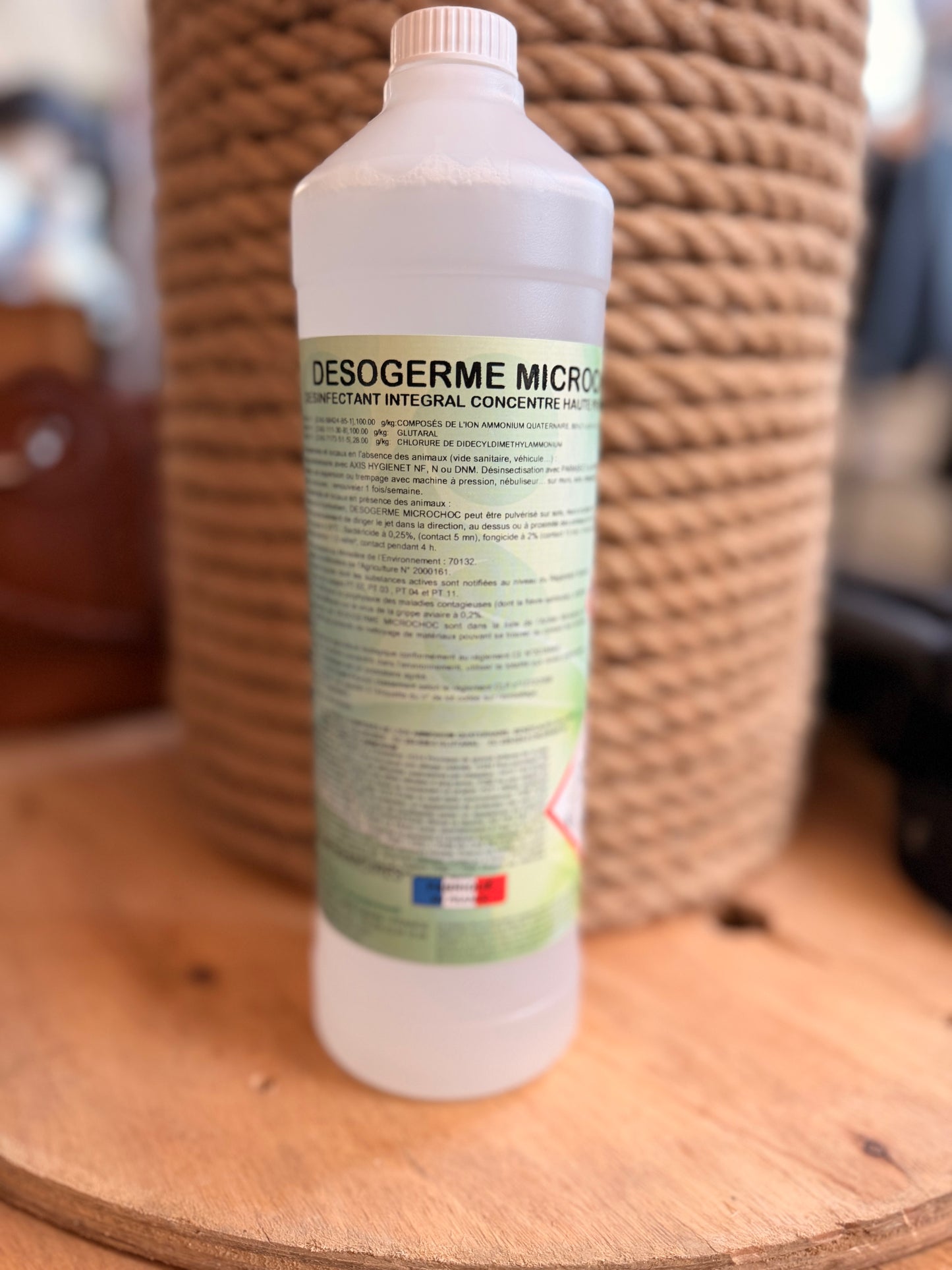 Désinfectant virucide Désogerme Microchoc 1L