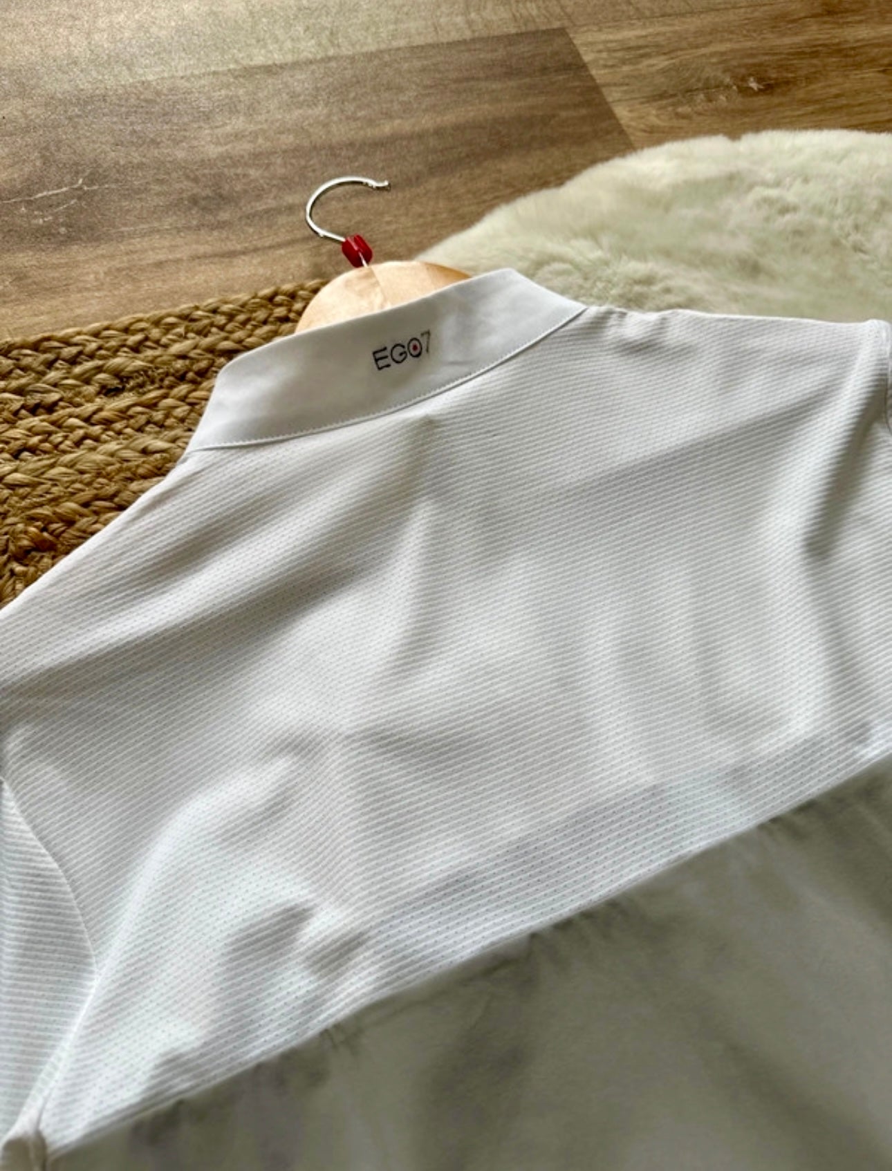 EGO7 - Haut concours mesh blanc/gris L