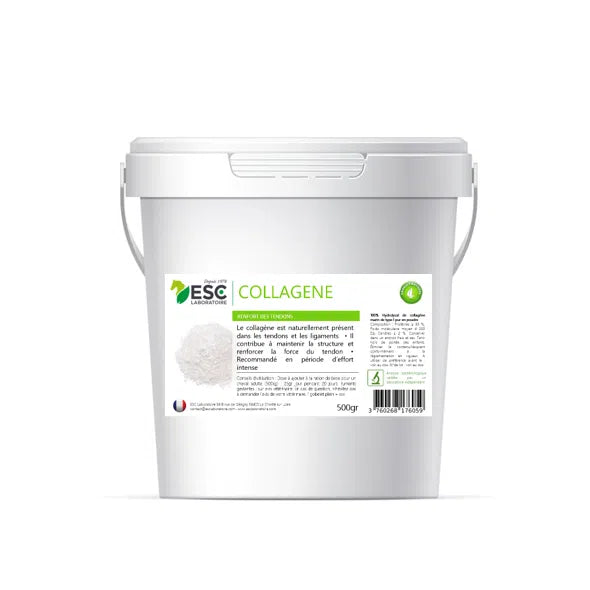 ESC. COLLAGENE MARIN PUR – Renforcement des tendons cheval 500g