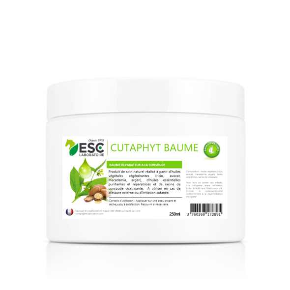 CUTAPHYT - Baume réparateur enrichi en consoude - Irritations cutanées cheval 250mL