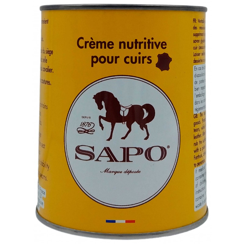 Sapo - Pot de graisse pour cuirs 200mL