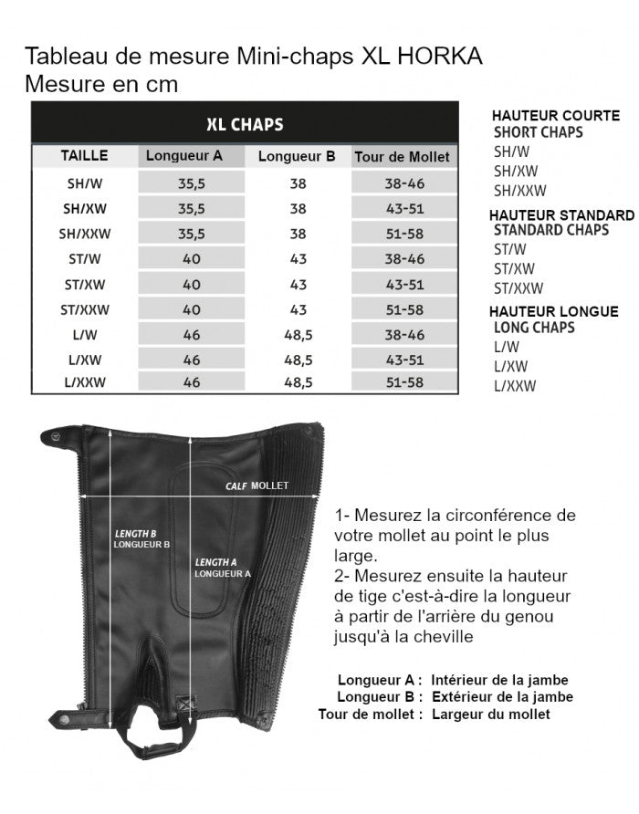 Horka - Chaps Rexion XS