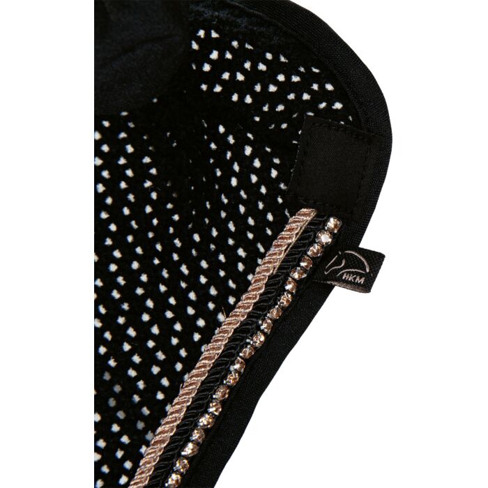 HKM - Bonnet Rosegold Glamour Style cheval