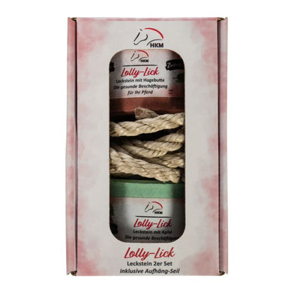 Lolly lick lot de 2 églantier/pomme