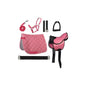 HKM - Selle pour Shetland set -Lucy- rose