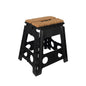 Tabouret pliant avec paillasson