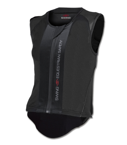 SWING Protection dorsale P06 souple pour enfant, noir,