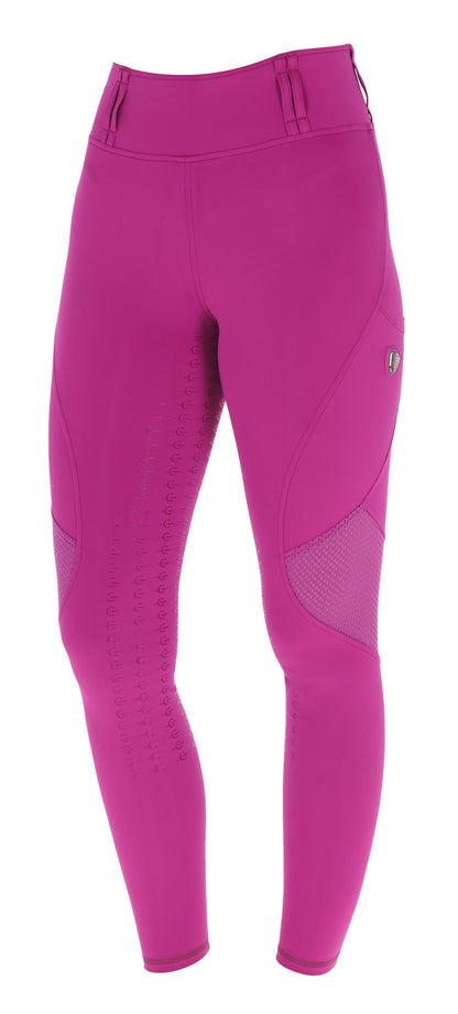 Collants d'équitation Covallie Femme, smoked blue, 36/38