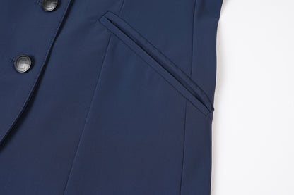 Veste de compétition Covallier Femme, dark navy, M