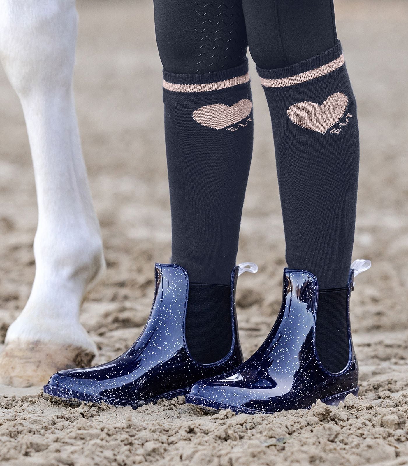 Chaussettes d'équitation Glitter
