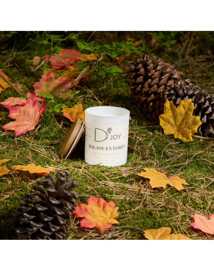 DJoy - Bougie 'Balade en fôret' 150g