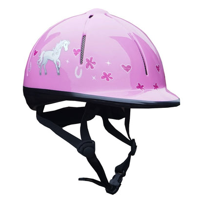 Horka - Casque Rider rose