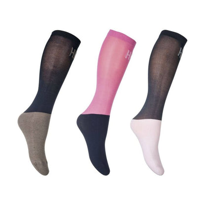 Chaussettes -Microcotton Colour- lot de 3 35/37