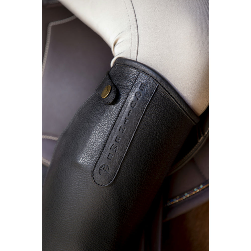 Equithème - Chaps cuir Soft havane – vue 3
