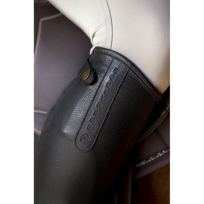 Equithème - Chaps cuir Soft havane – vue 3