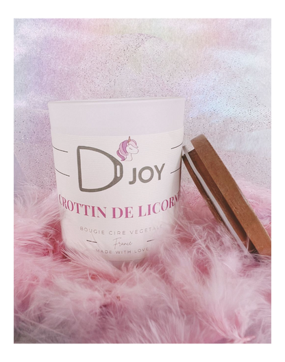 DJoy - Bougie 'Crottin de licorne'