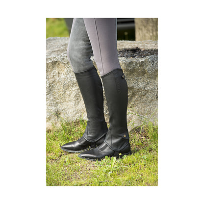 Equithème - Chaps cuir Soft havane – vue 2