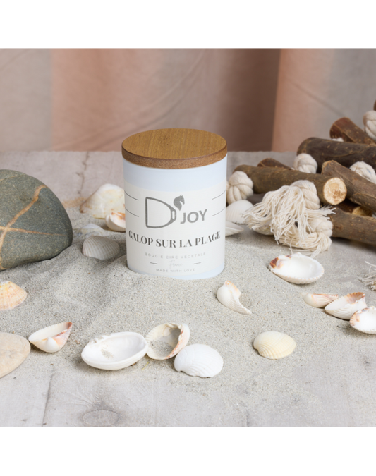 DJoy - Bougie 'Galop sur la plage' 150g – photo produit Vertical Oxer