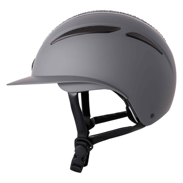 Casque Olania Deluxe grande visière gris M 56-58
