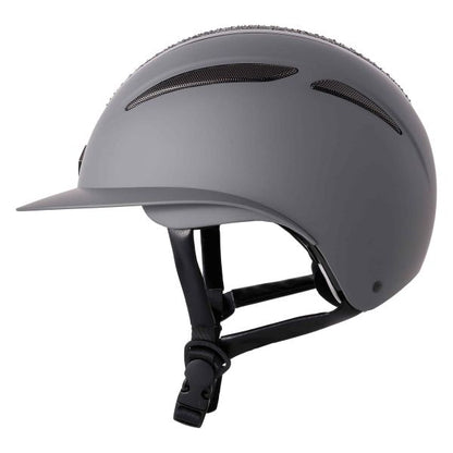 Casque Olania Deluxe grande visière gris M 56-58