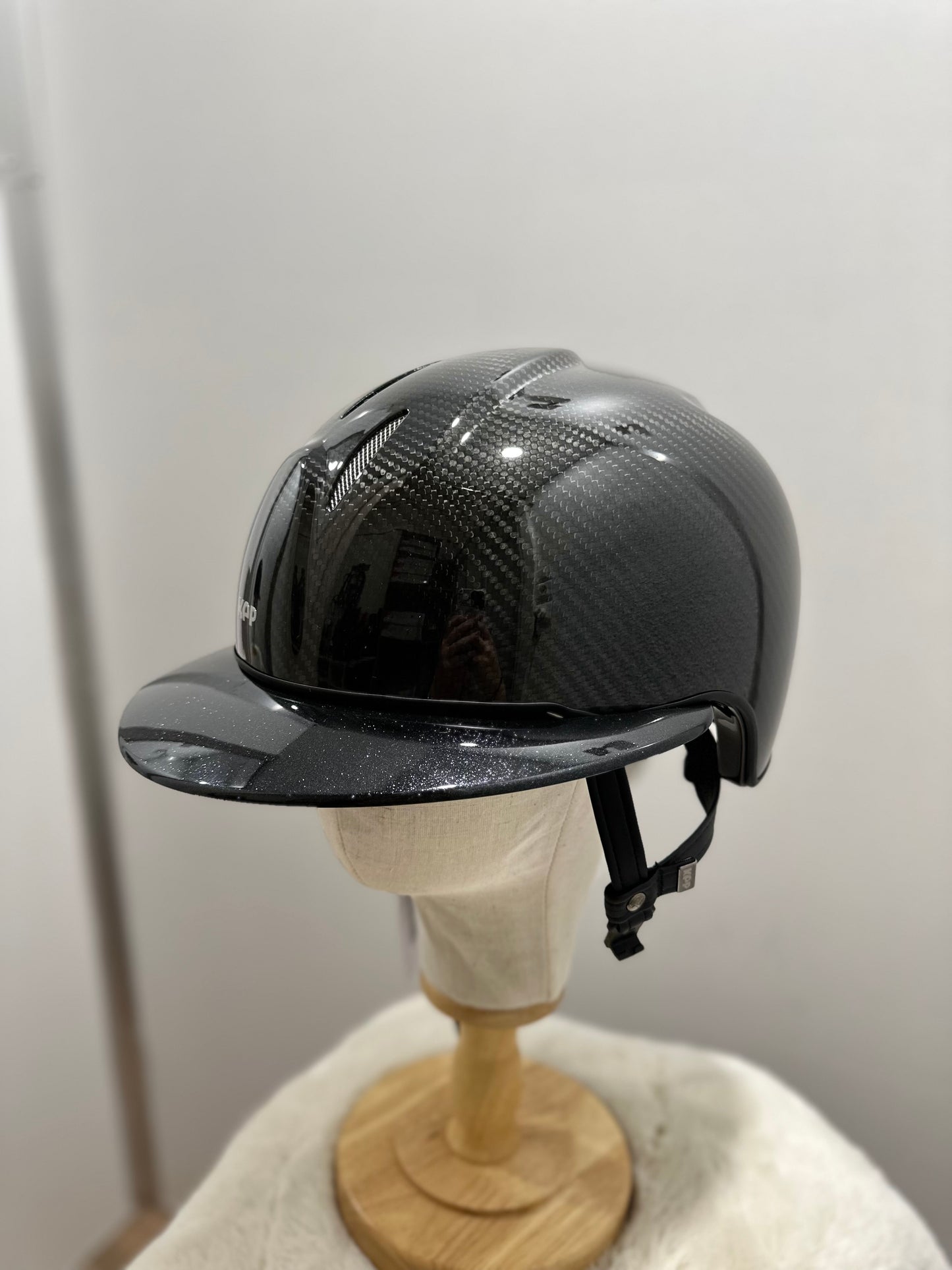 KEP - CARB001.S.NAKED.M With Diamond Polo Visor Black Coque M