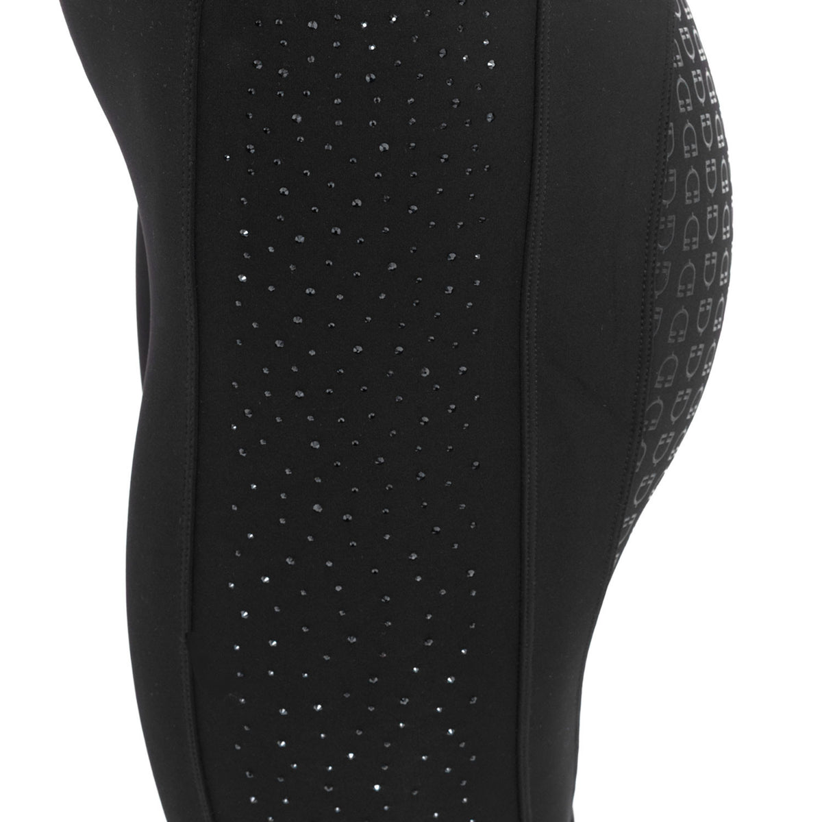 Equestro - Legging avec passants et strass
