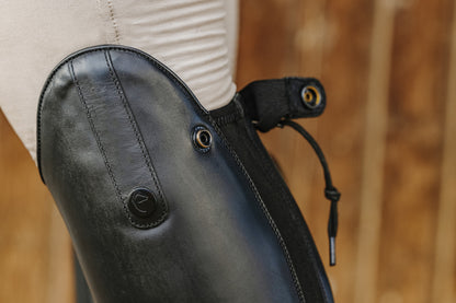Equithème - Bottes cuir lacets 39L