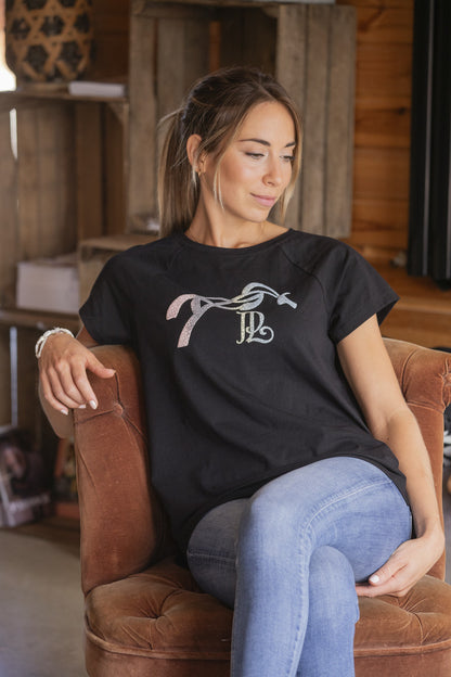 Pénélope - T Shirt Funky noir S