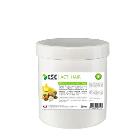 ESC LABORATOIRE - ACTIHAIR Cheval - Repousse du poil et des
crins 250mL