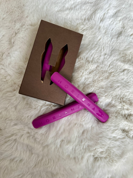 Branche étrier Horsena bordeaux