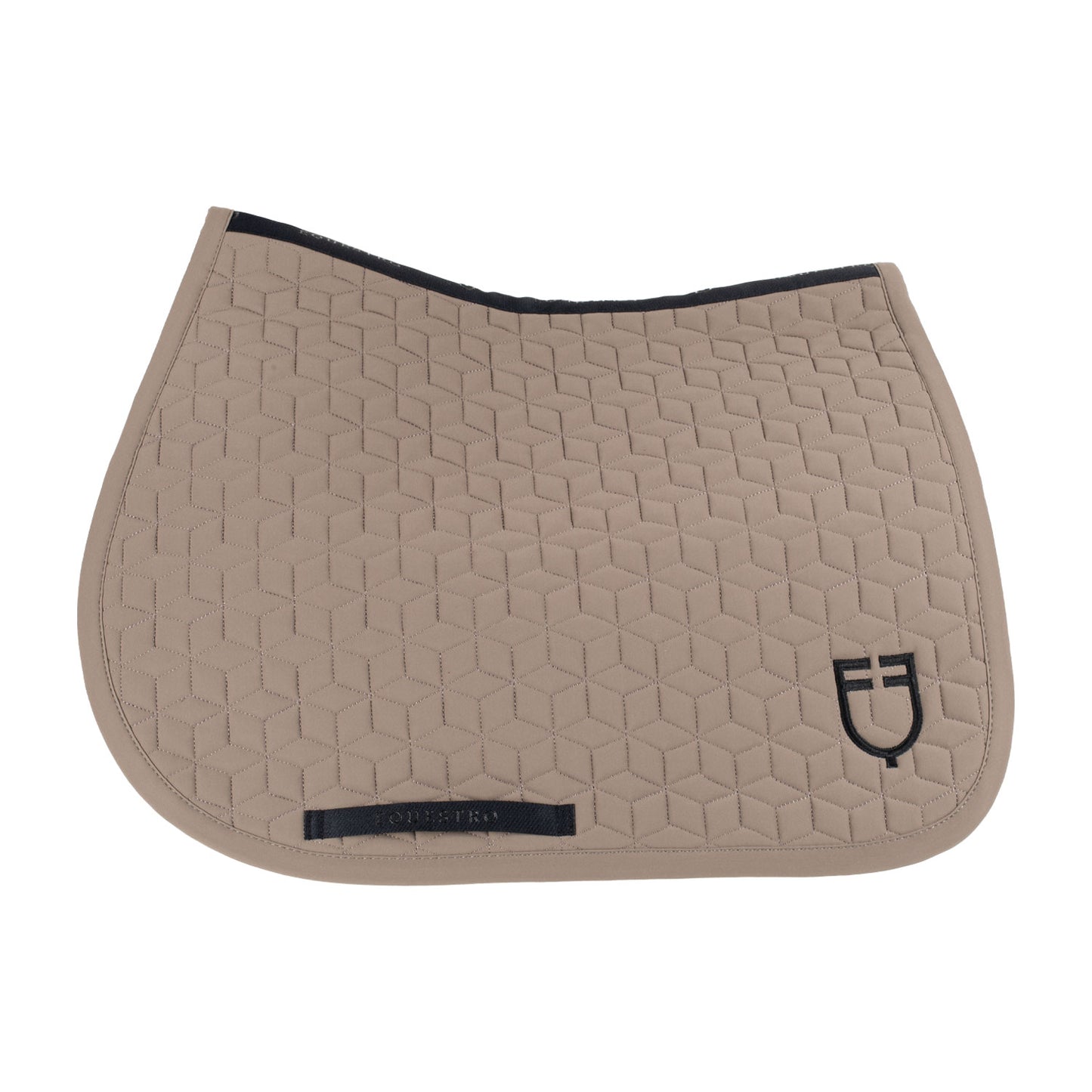 Equestro - Tapis cube noisette