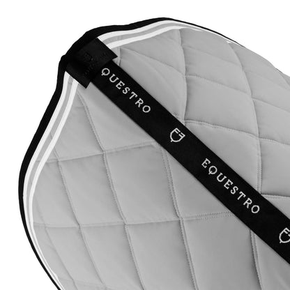 Equestro - DOUBLE STRIPES QUILTING JUMPING SADDLE PAD SIZE FULL