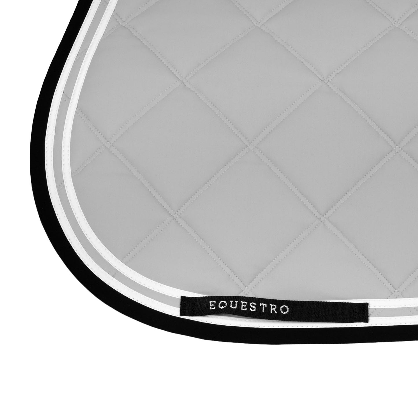 Equestro - DOUBLE STRIPES QUILTING JUMPING SADDLE PAD SIZE FULL