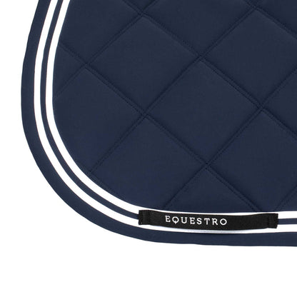 Equestro - DOUBLE STRIPES QUILTING JUMPING SADDLE PAD SIZE FULL