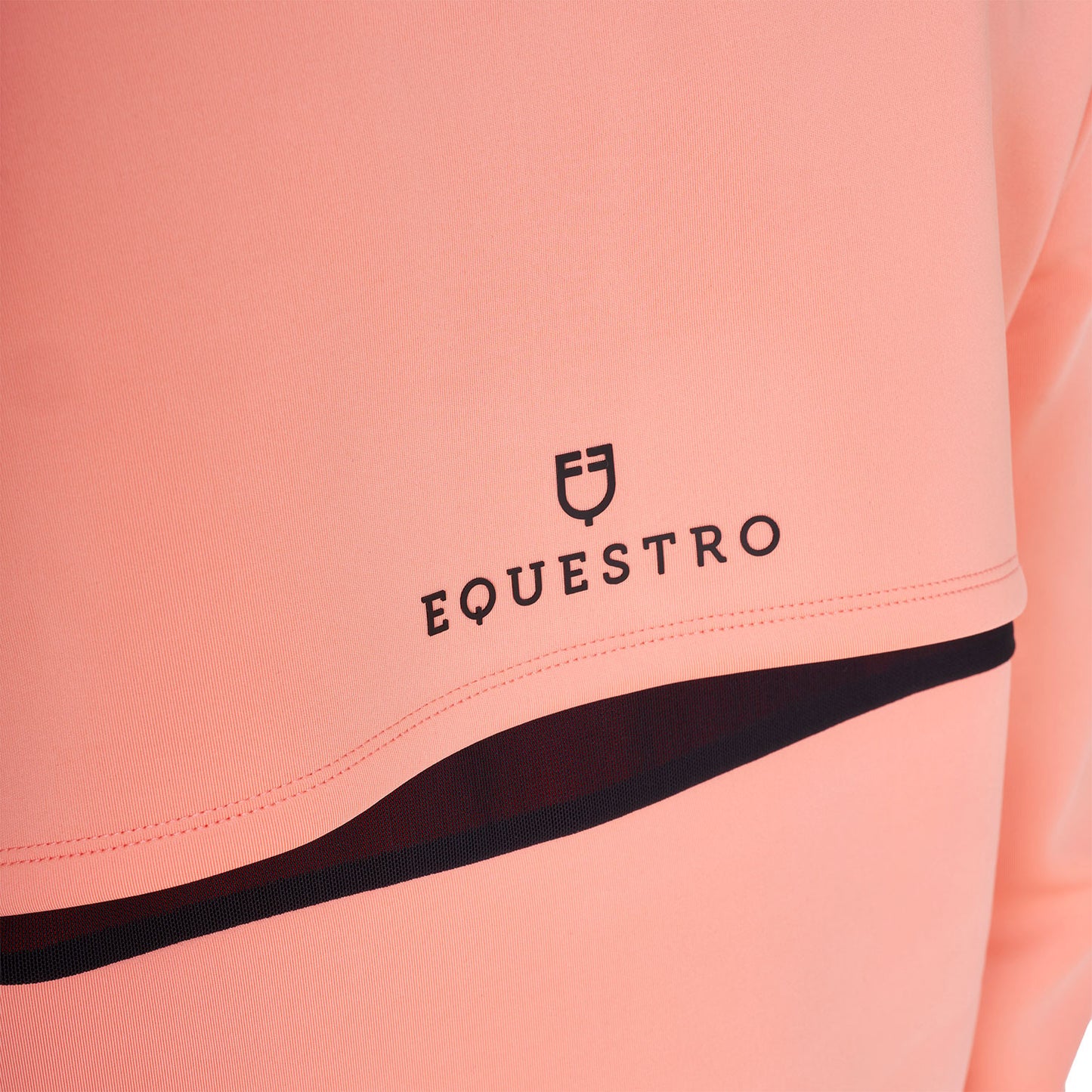 Equestro - Sweat à capuche découpé pour femme