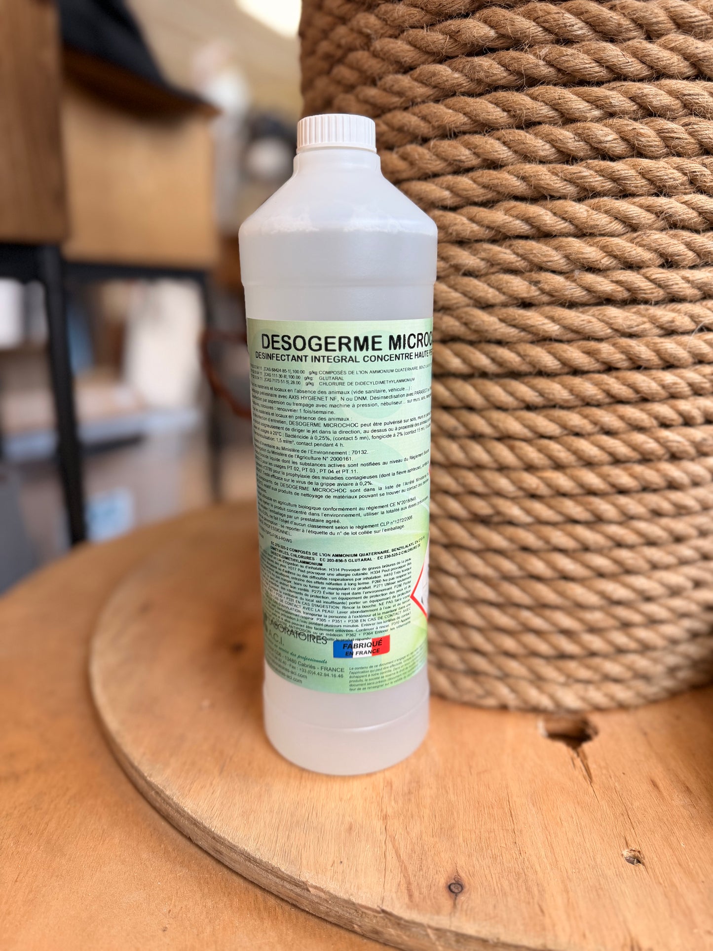 Désinfectant virucide Désogerme Microchoc 1L