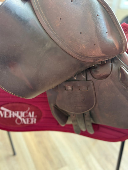 Selle Hervé Godignon Jumpin 17 pouces