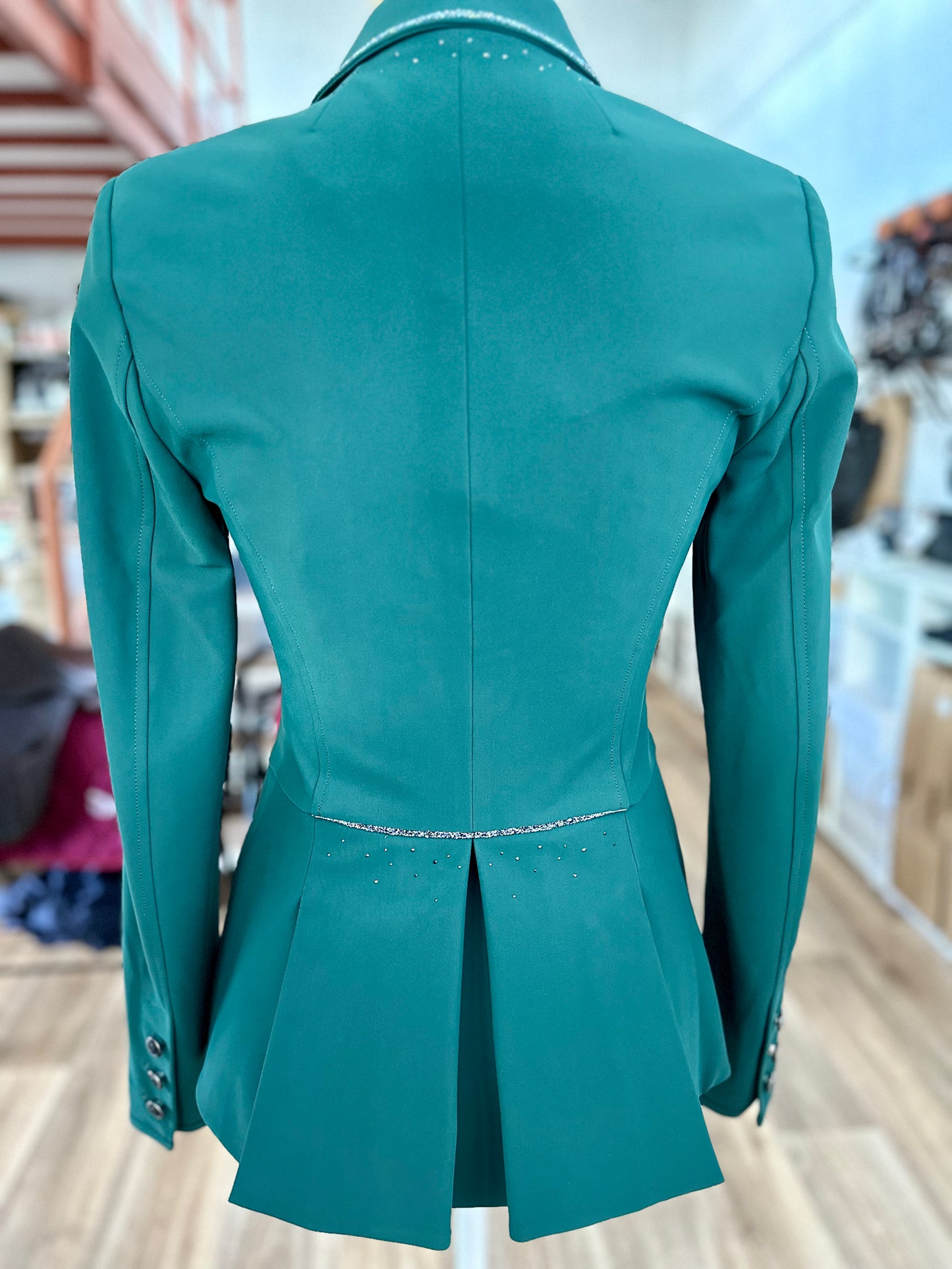 Samshield - Veste de concours Victorine Crystal Fabric Posy Green