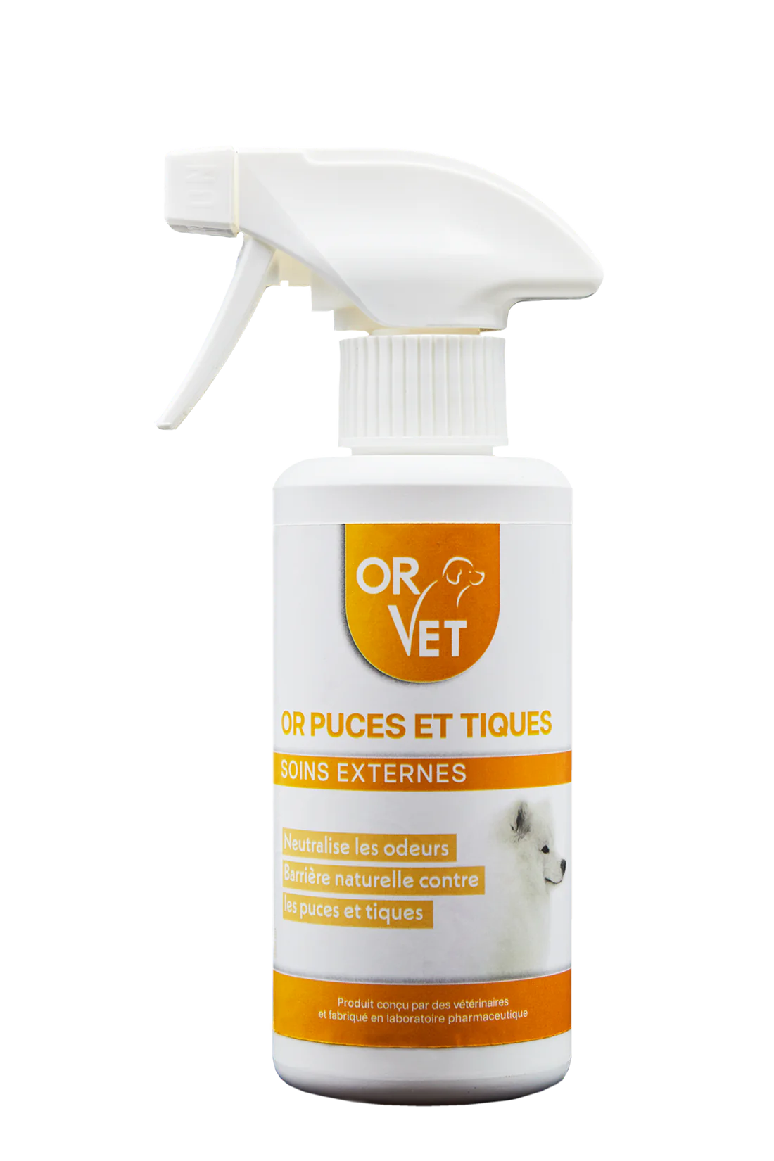 OR Vet - OR Spray anti-puces et tiques 125mL Chiens