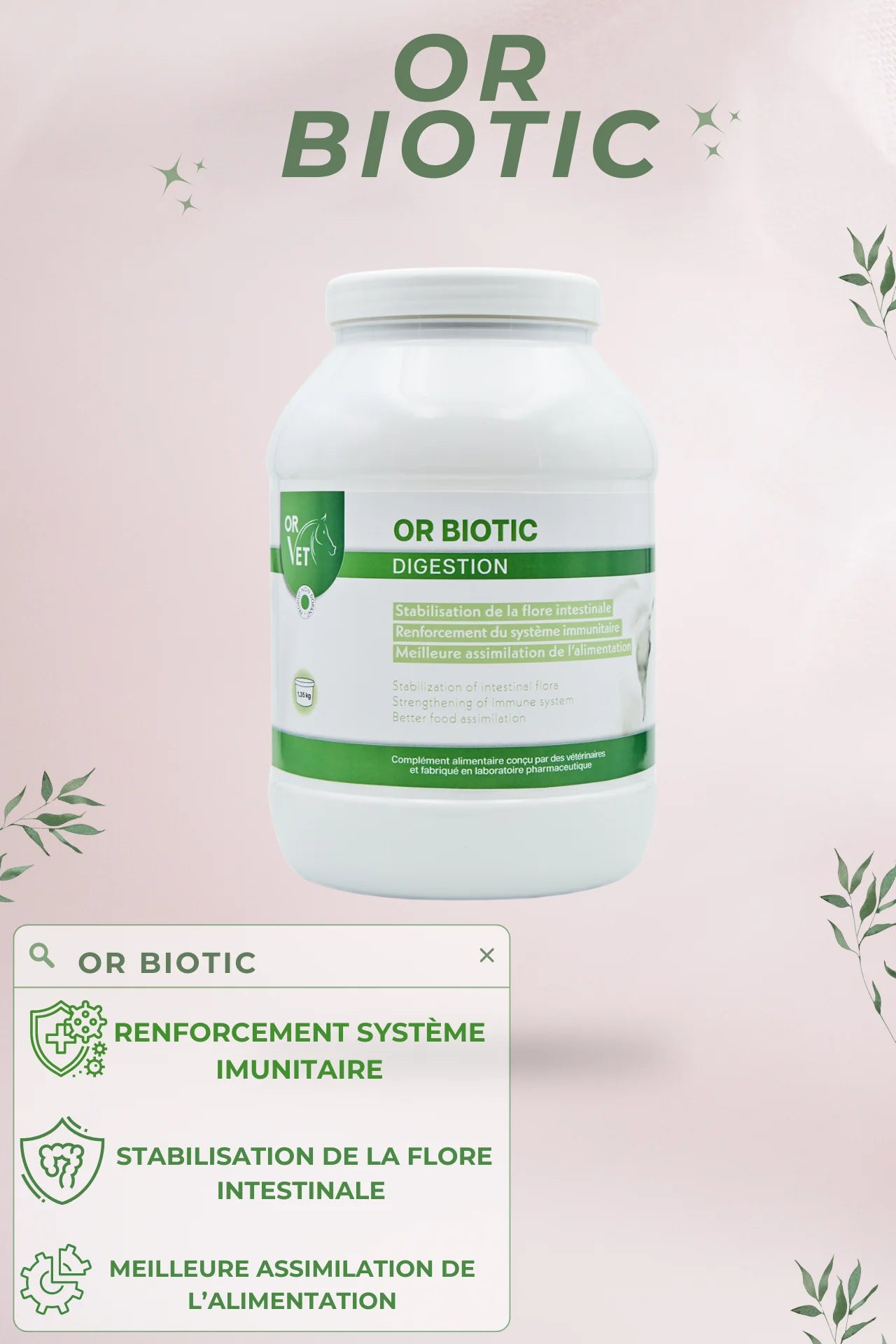 OR Vet - OR Biotin 450g