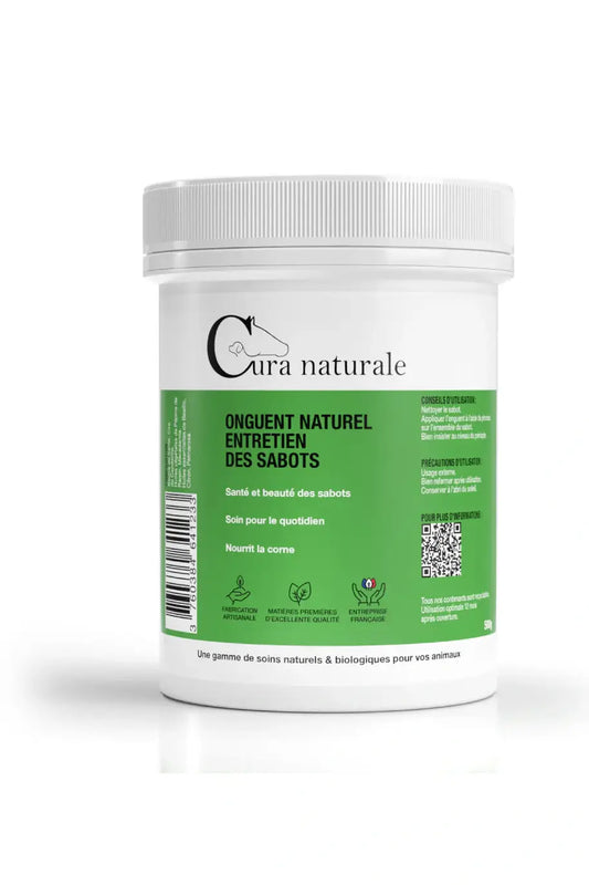 Cura Naturale - Onguent entretien des sabots incolore 500g