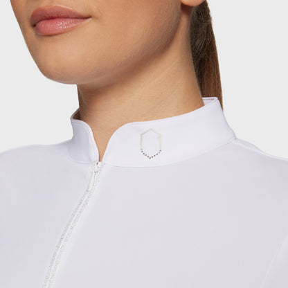 Samshield - Polo Brunella blanc