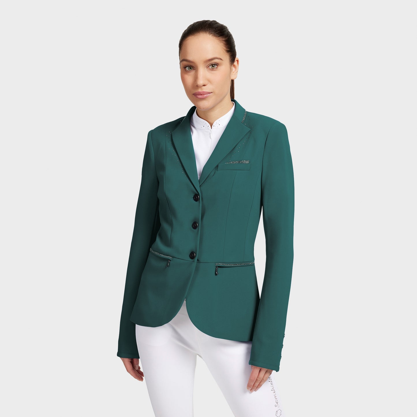 Samshield - Veste de concours Victorine Crystal Fabric Posy Green