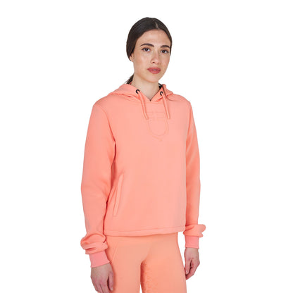 Equestro - Sweat à capuche découpé pour femme