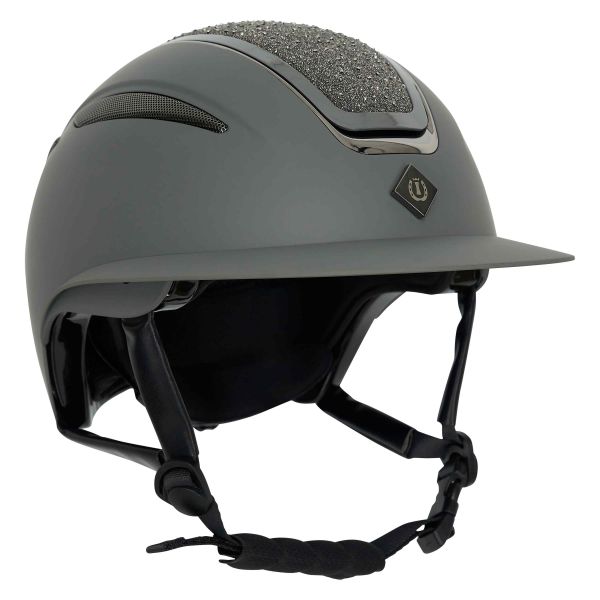Casque Olania Deluxe grande visière gris M 56-58