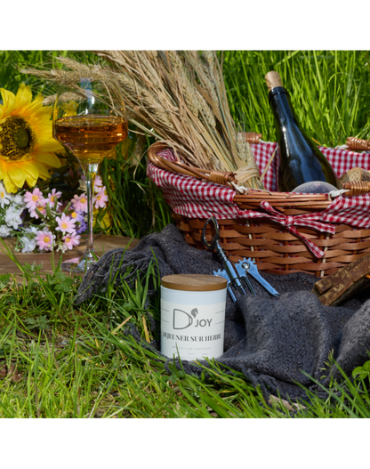 DJoy - Bougie 'Déjeuner sur l'herbe' 150g