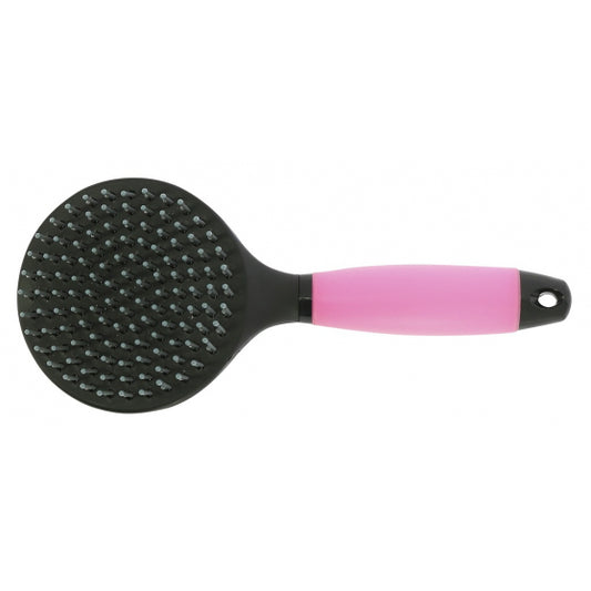 Brosse crinière gel rose