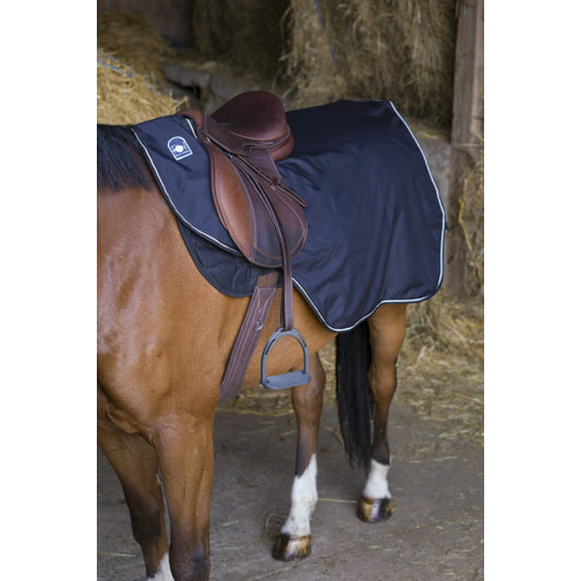 Couvre-reins Riding World imperméable doublé polaire noir